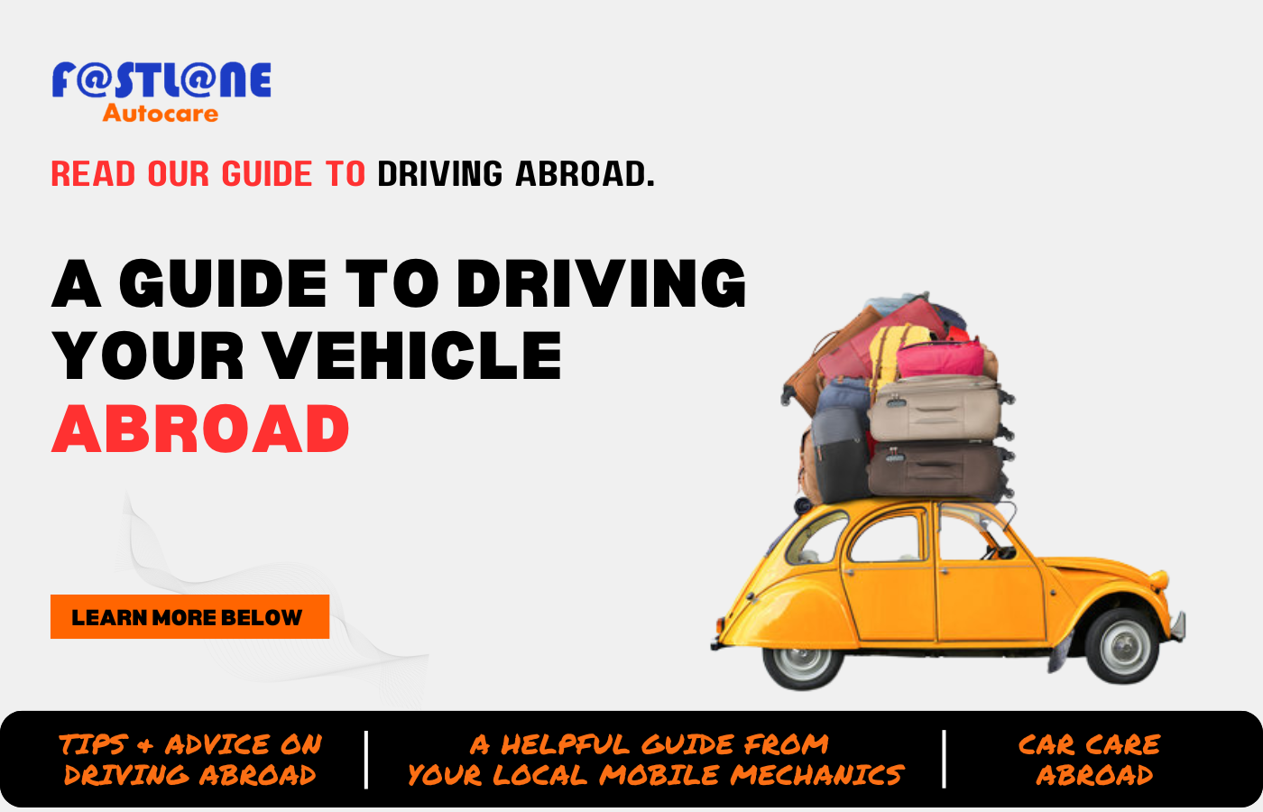 Advice On Driving Your Vehicle Abroad Advice On Driving Abroad : Driving Your Vehicle Abroad : Tips On Driving your Vehicle Abroad