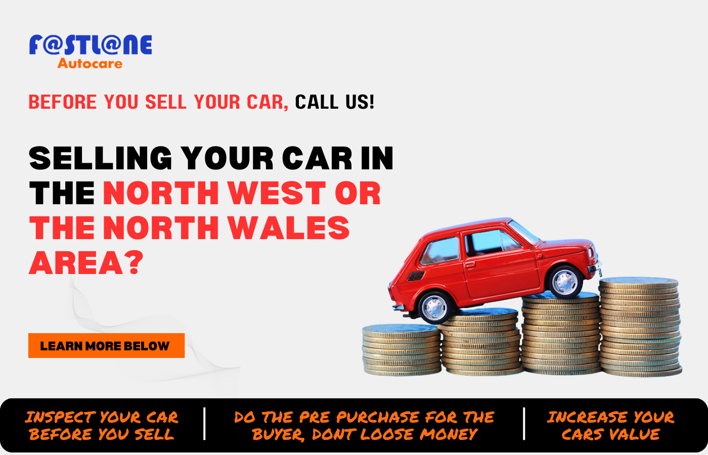 Selling Your Car In The North West & North Wales Area Selling Your Car In The North West? Get A Check To Increase Its Value : Pre Purchase Check Before You Sell Your Car North West & North Wales